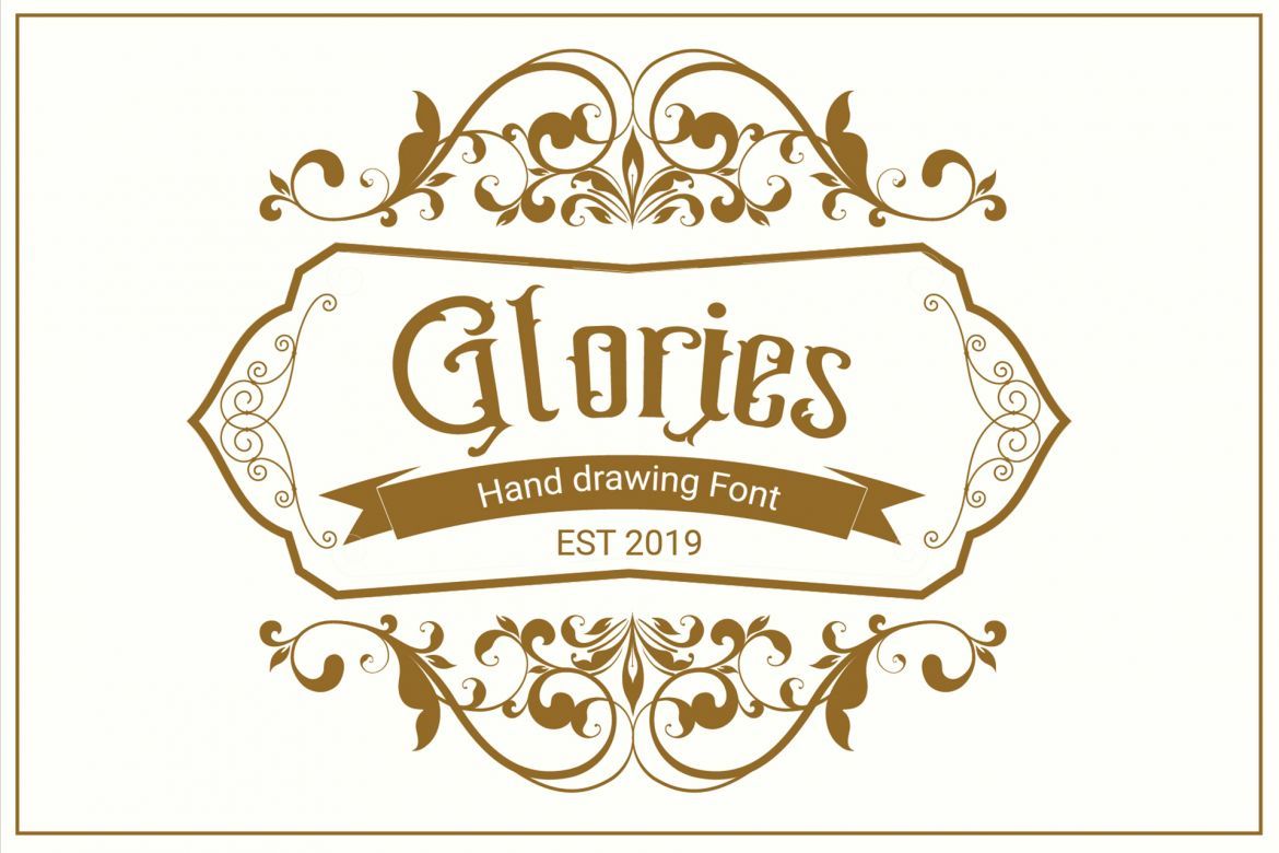 Hamburg Decorative Font - view 3