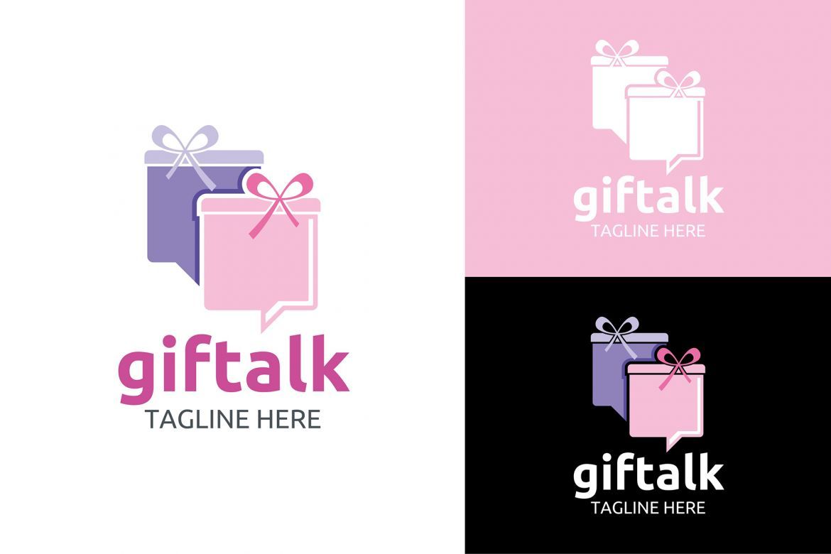 Gift Talk Logo - view 2