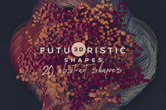 Free 3D Abstract Shapes 18