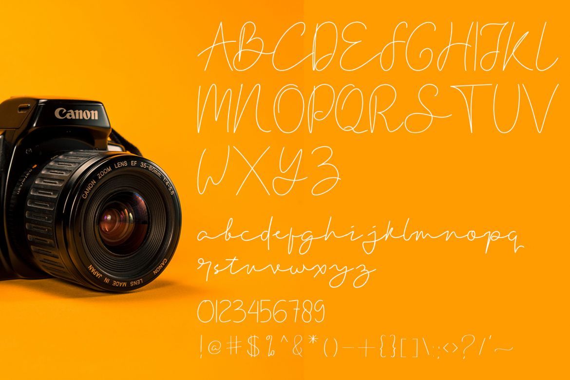 Markwell Signature Font - view 5