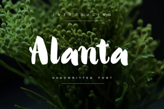 Alanta Bold Handwritten Font