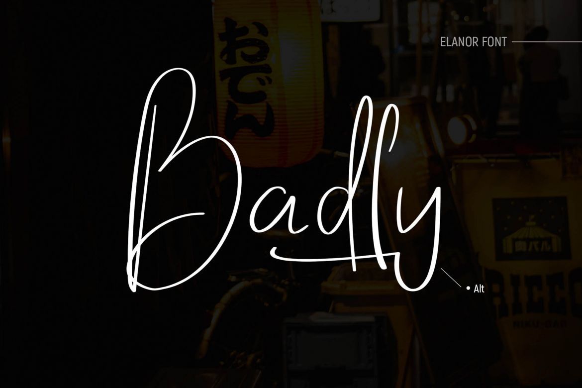 Elanor Script - view 7