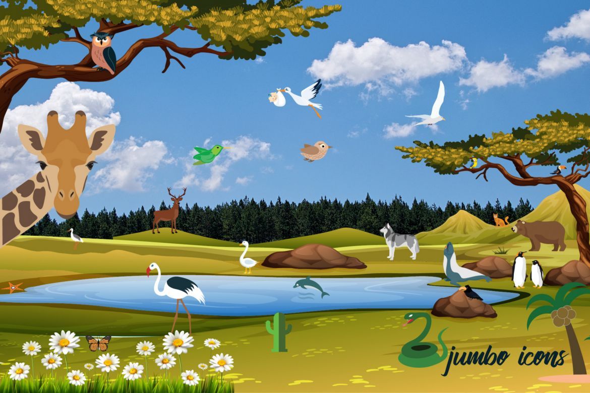 Animals - Birds Vector Icons - view 4
