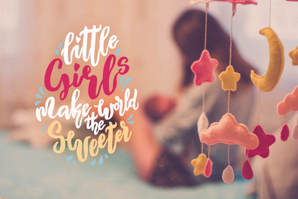 Baby Letterings - Child photo overlays - view 3