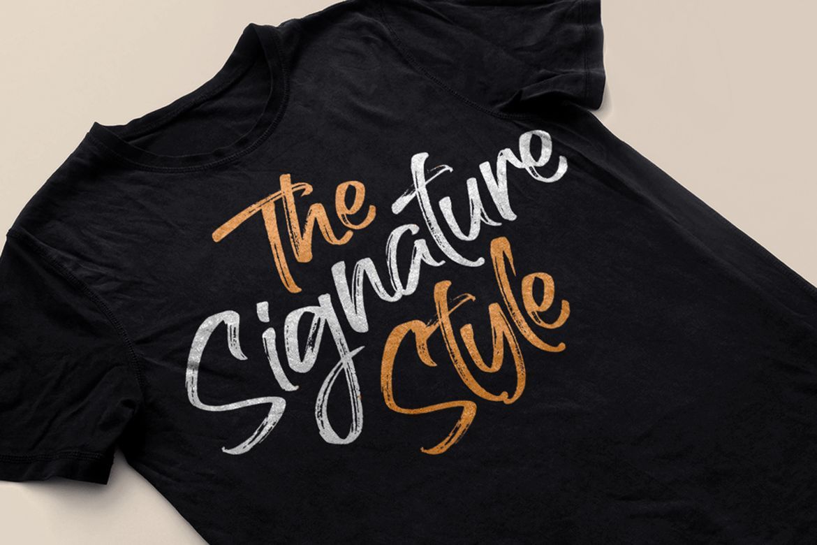 Handscript Brush Font - view 8