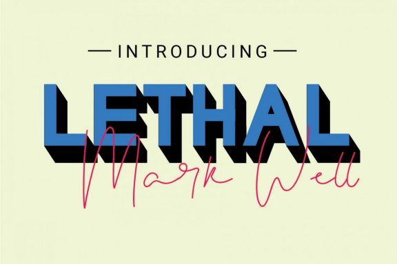Lethal Markwell Font Duo