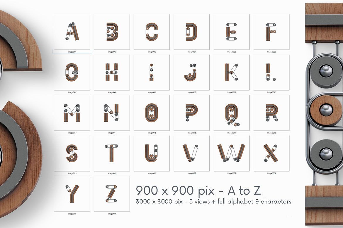 Free Creator 3D Lettering - view 3