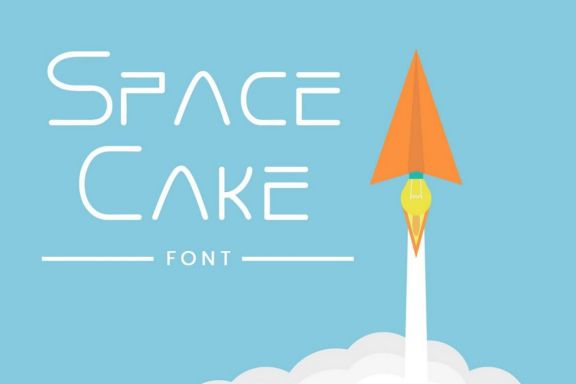 Space Cake Font