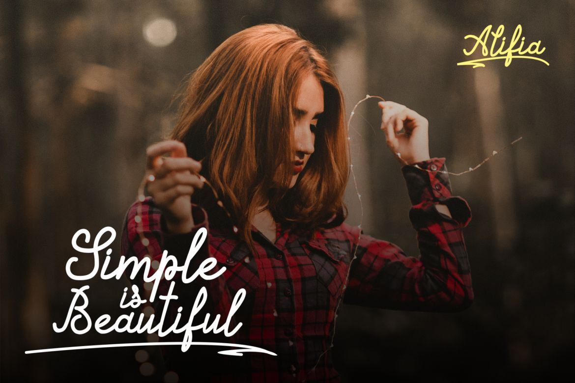 Alifia Monoline Script - view 7