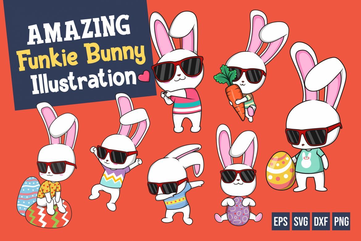 Funky Bunny Display Font - view 3