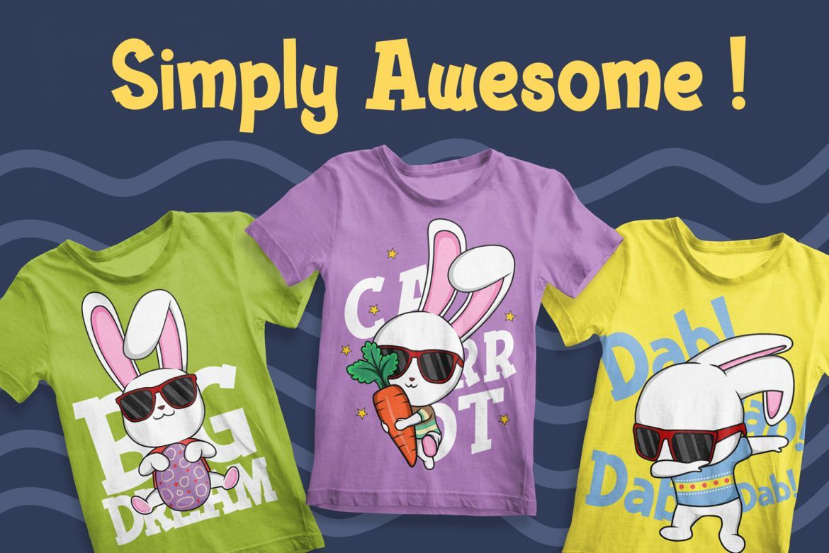 Funky Bunny Display Font - view 4