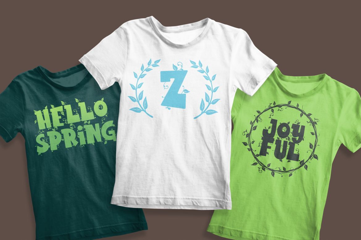 Hello Spring Display Font - view 4