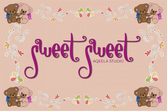 Sweet Sweet Display Font