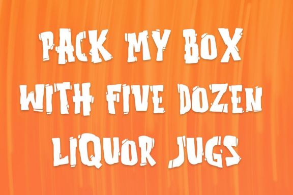 The Quakeer Display Font