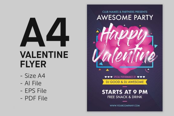 Valentine's Day Flyer