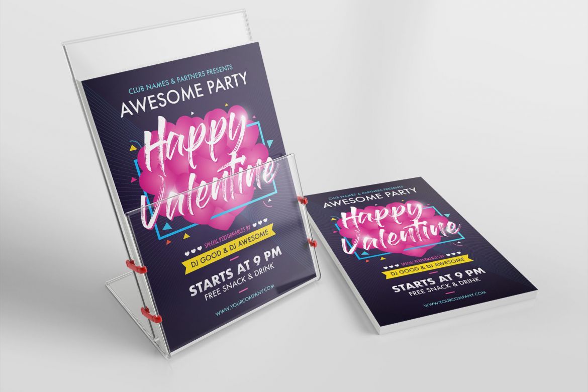 Valentine's Day Flyer alt