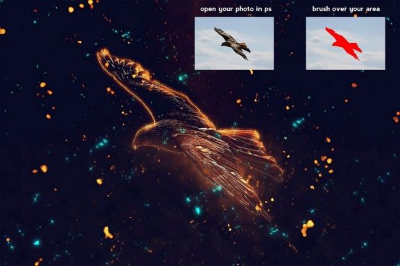 Spark Photoshop Action