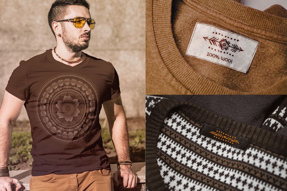 Vector Tribal Brushes for Illustrator - view 5