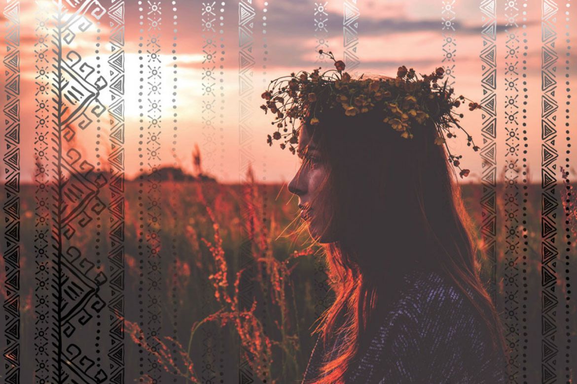 Vector Tribal Brushes for Illustrator - view 11