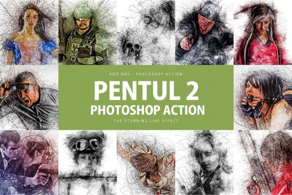 Pentul 2 Photoshop Action