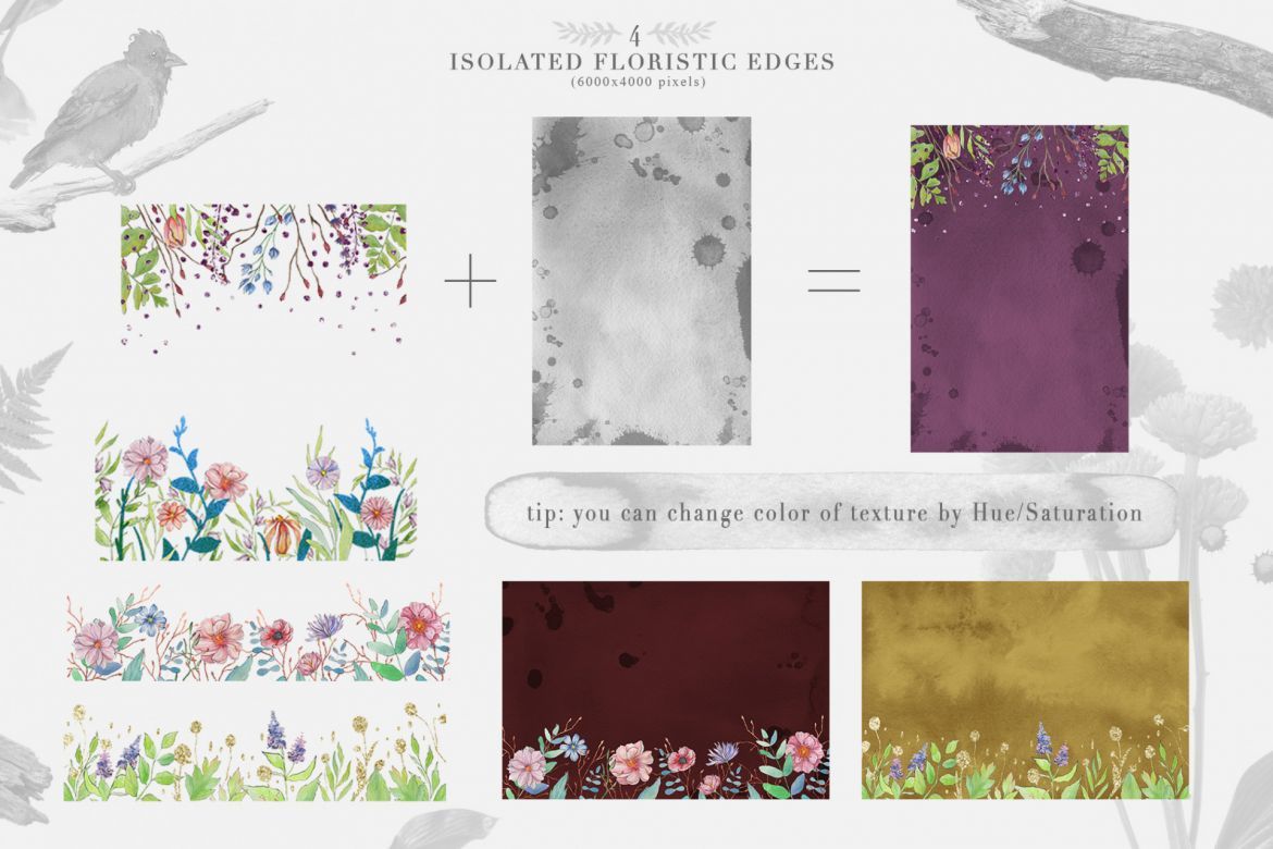 Spring Vibes Watercolor Collection - view 12