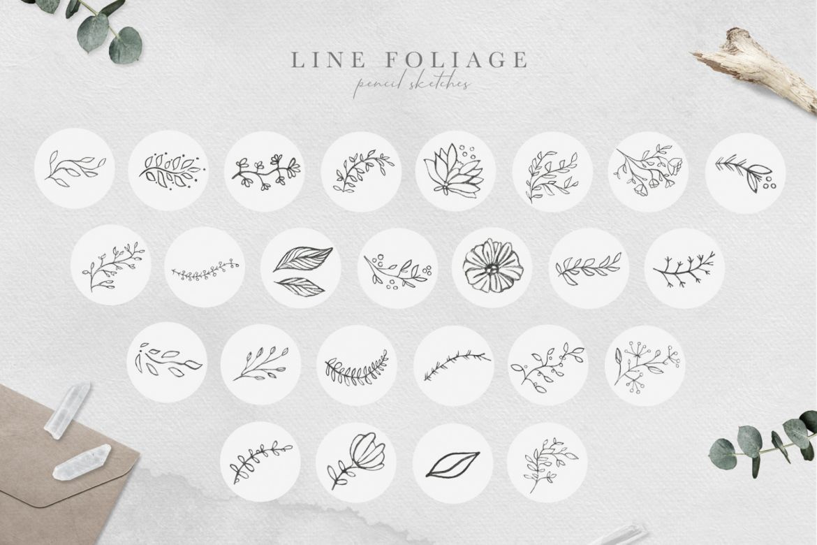 Floral Tenderness Watercolor Collection - view 3