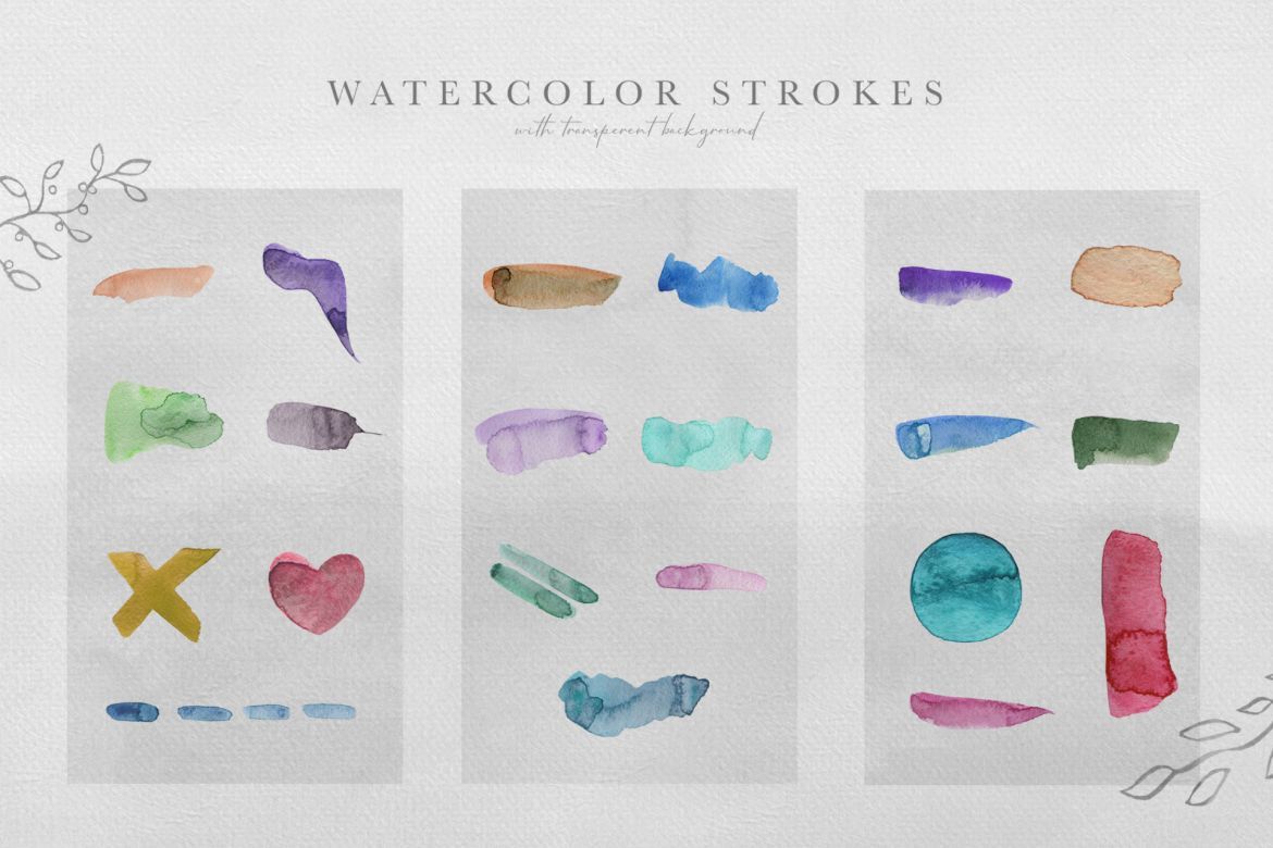 Floral Tenderness Watercolor Collection - view 6