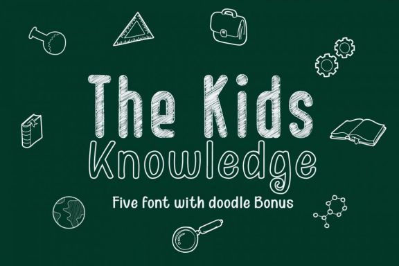 Kids Knowledge Font Family