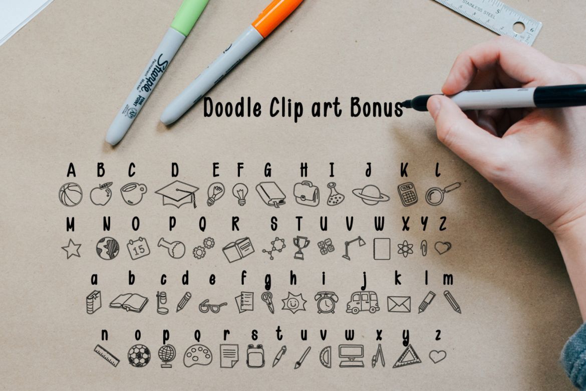 Kids Knowledge Font Family - view 4