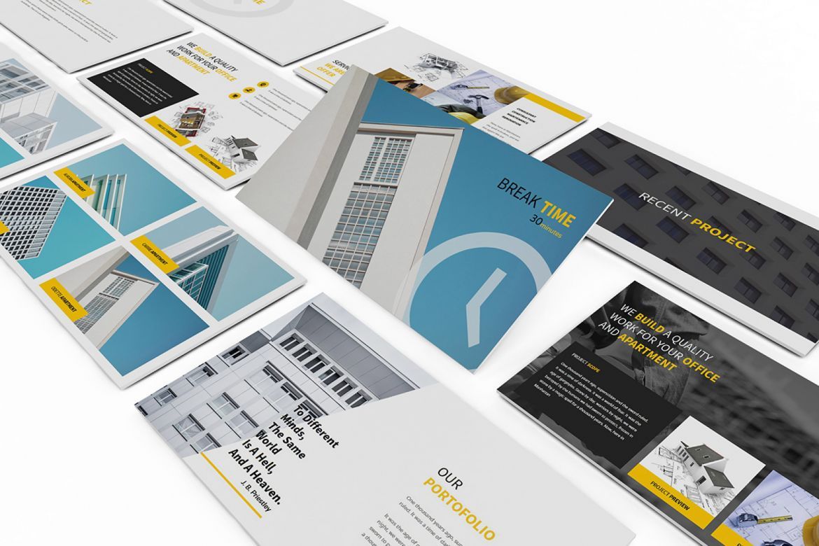 Construction Powerpoint Presentation - view 4