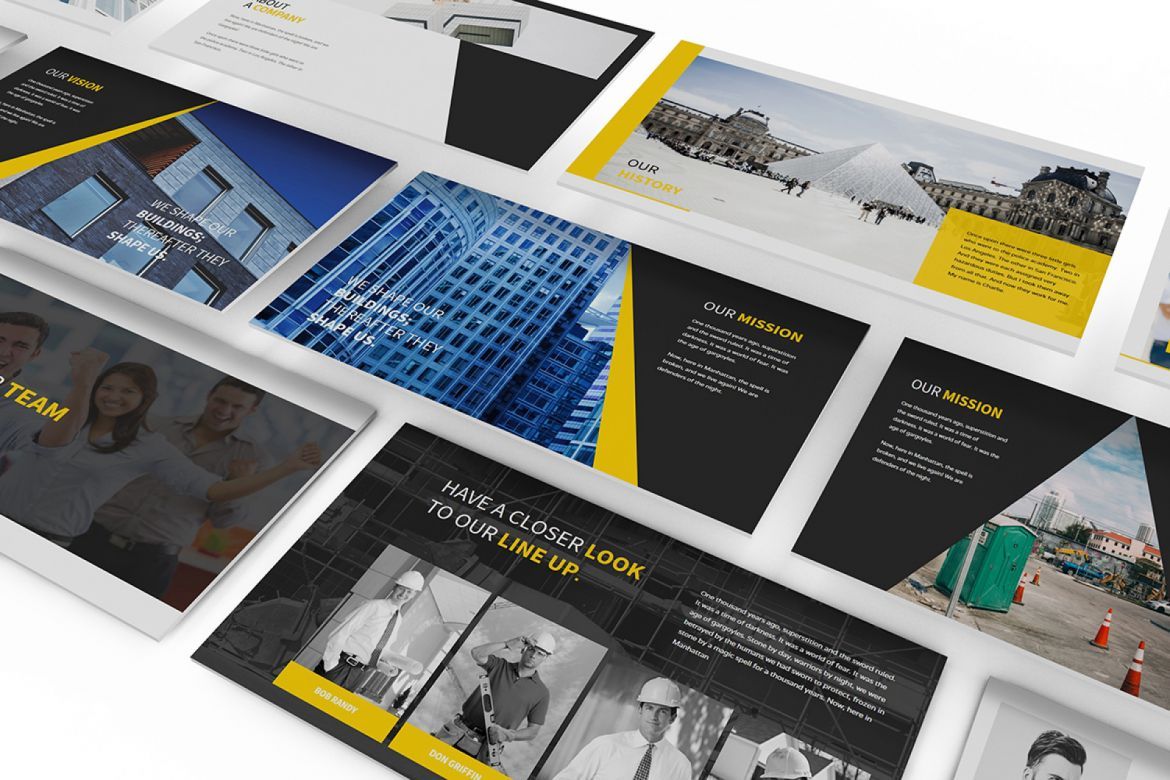 Construction Keynote Presentation - view 7