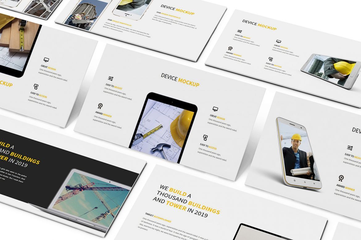 Construction Google Slide - view 4