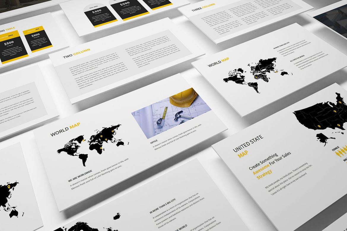 Construction Google Slide - view 5