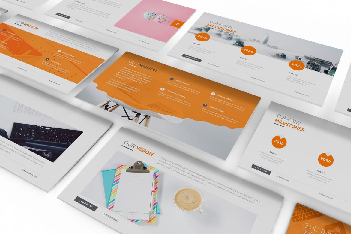 Sparrow - Creative Agency Powerpoint - view 6