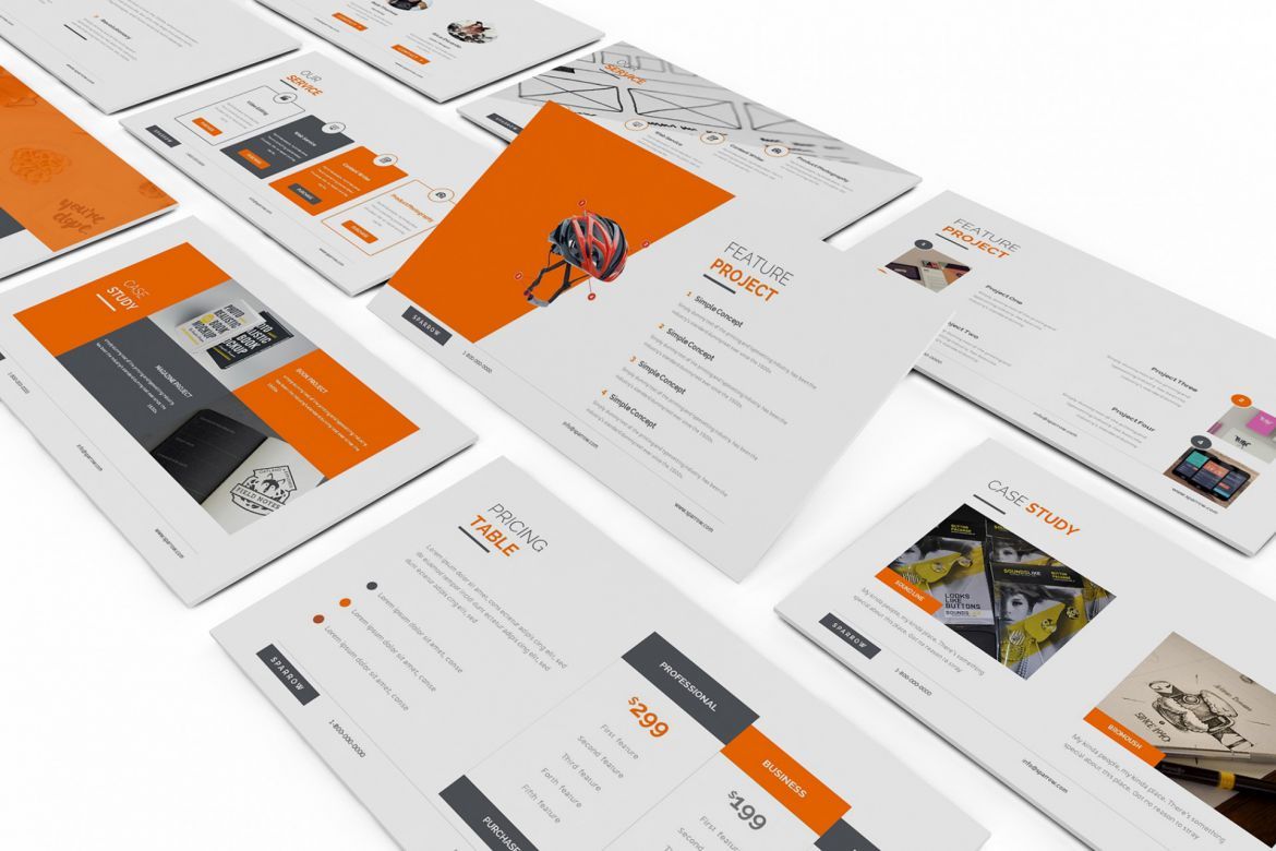 Sparrow - Creative Google Slides - view 7