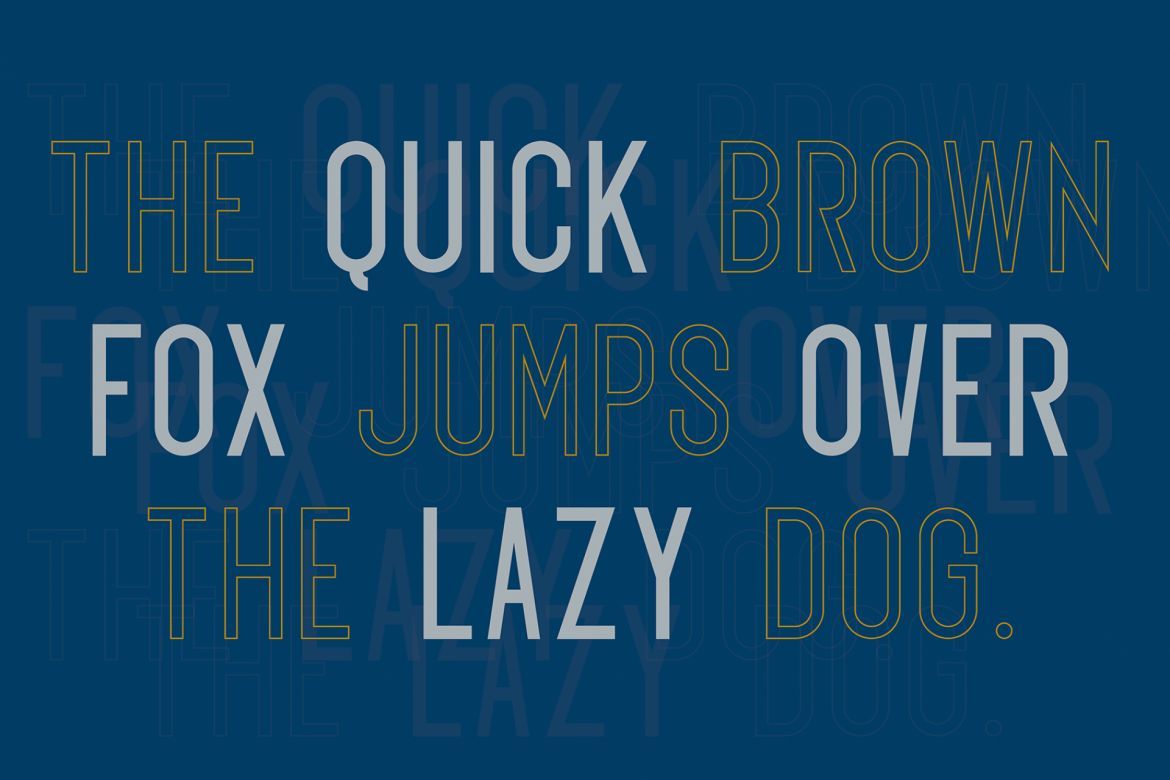 Exon Sans Serif - view 4