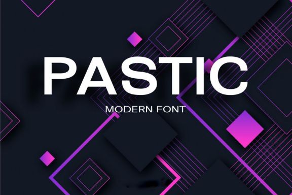 Pastic Modern Font
