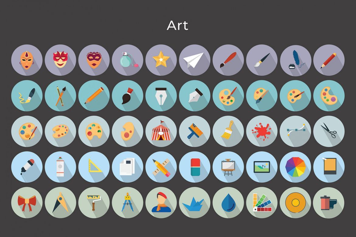 Art Vector Icons - view 5