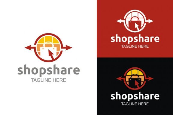Shop Share Logo - view 1