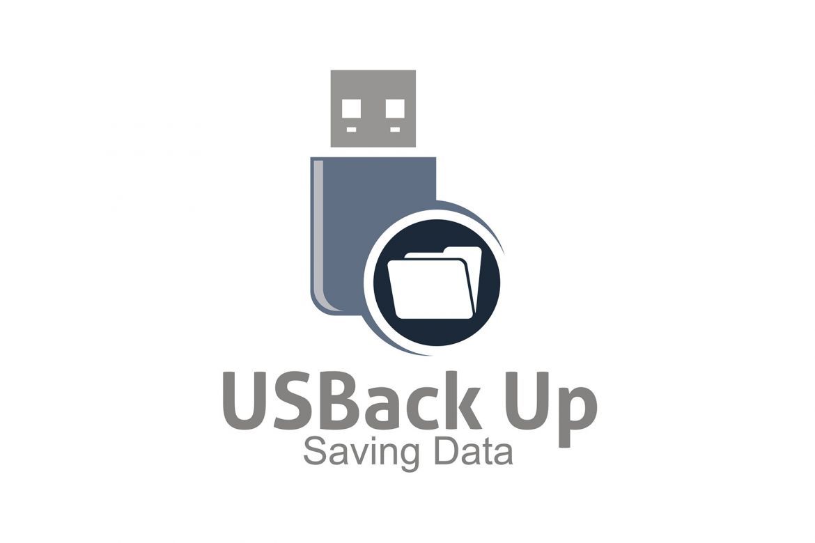 USB Back Up Logo alternate
