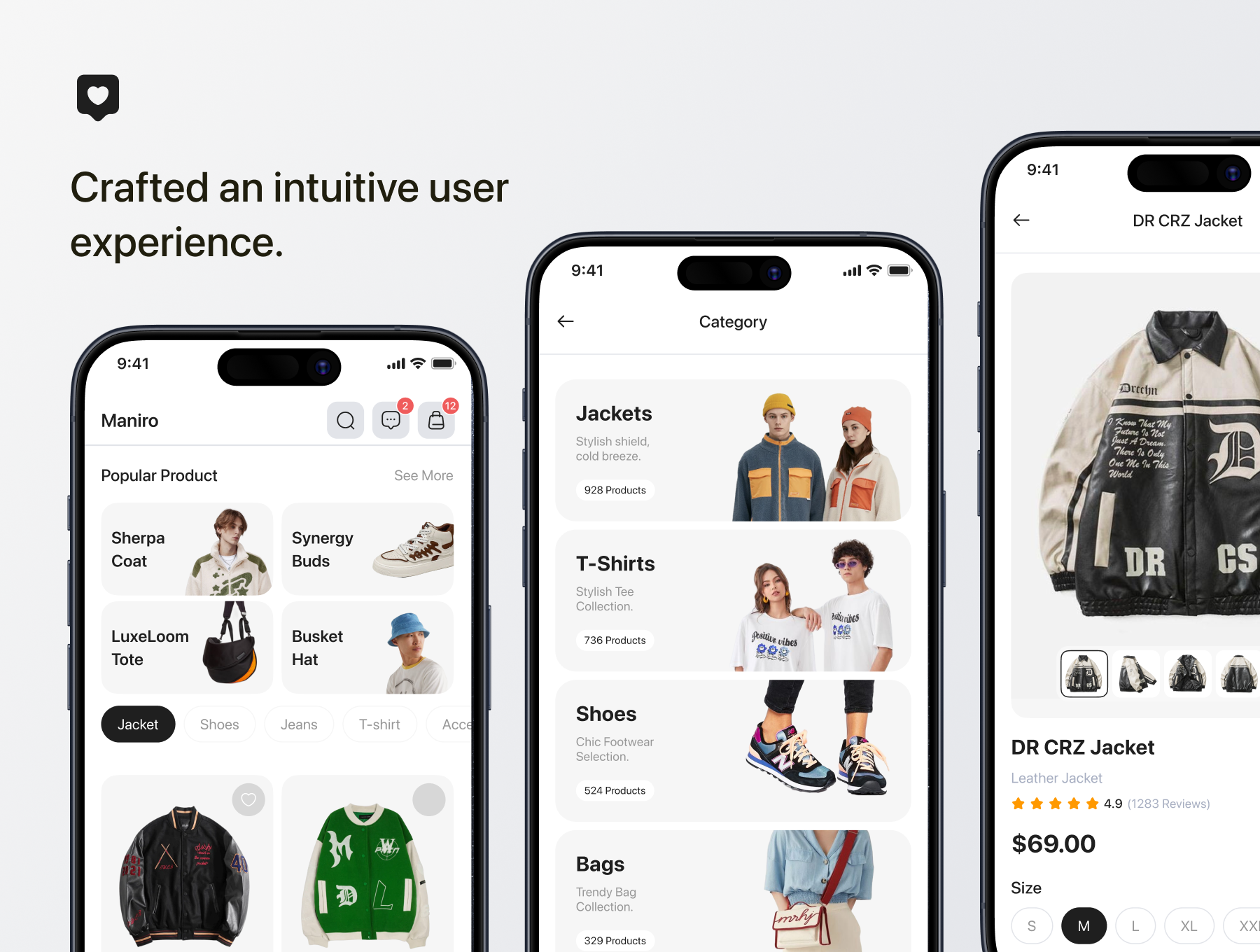 Maniro - Online shop Mobile UI Kit alt