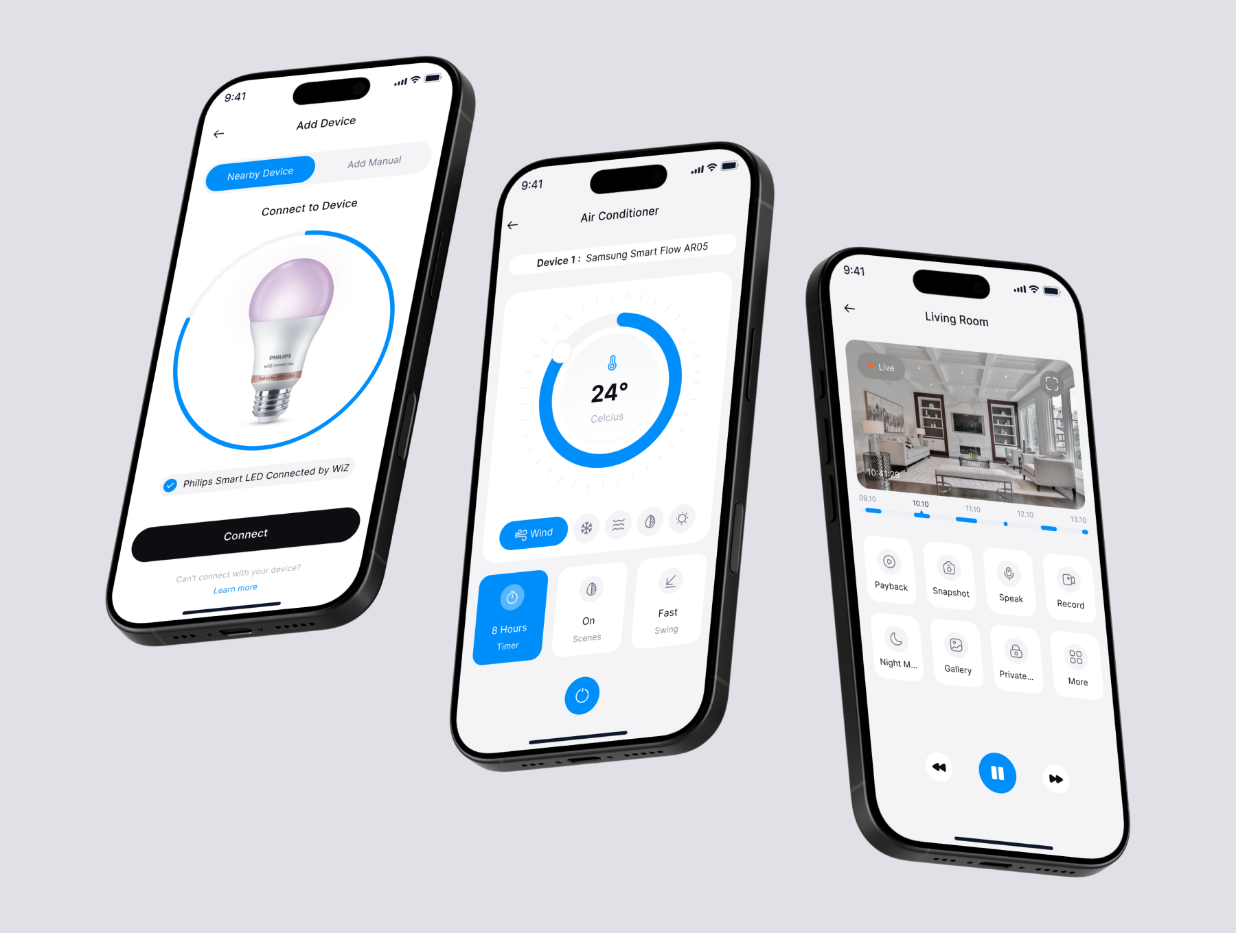 Homiz - Smart Home Mobile App UI Kit