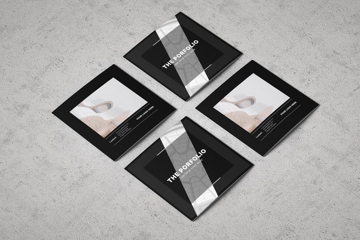 Multipurpose Square Brochure - view 7