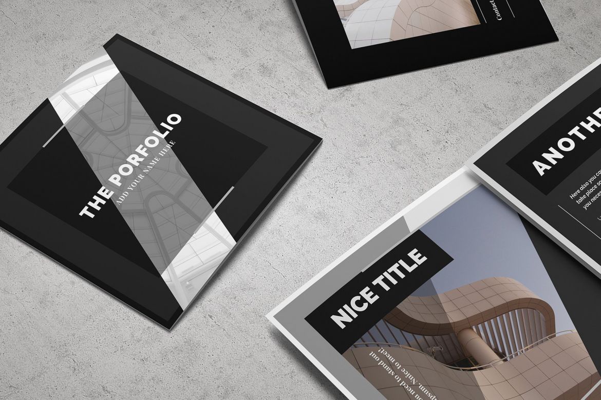 Multipurpose Square Brochure - view 8