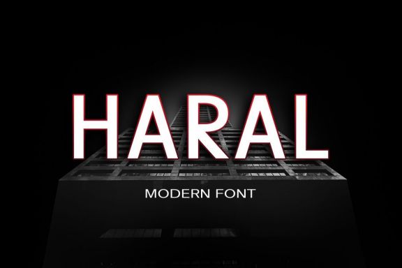 Haral Font - view 1