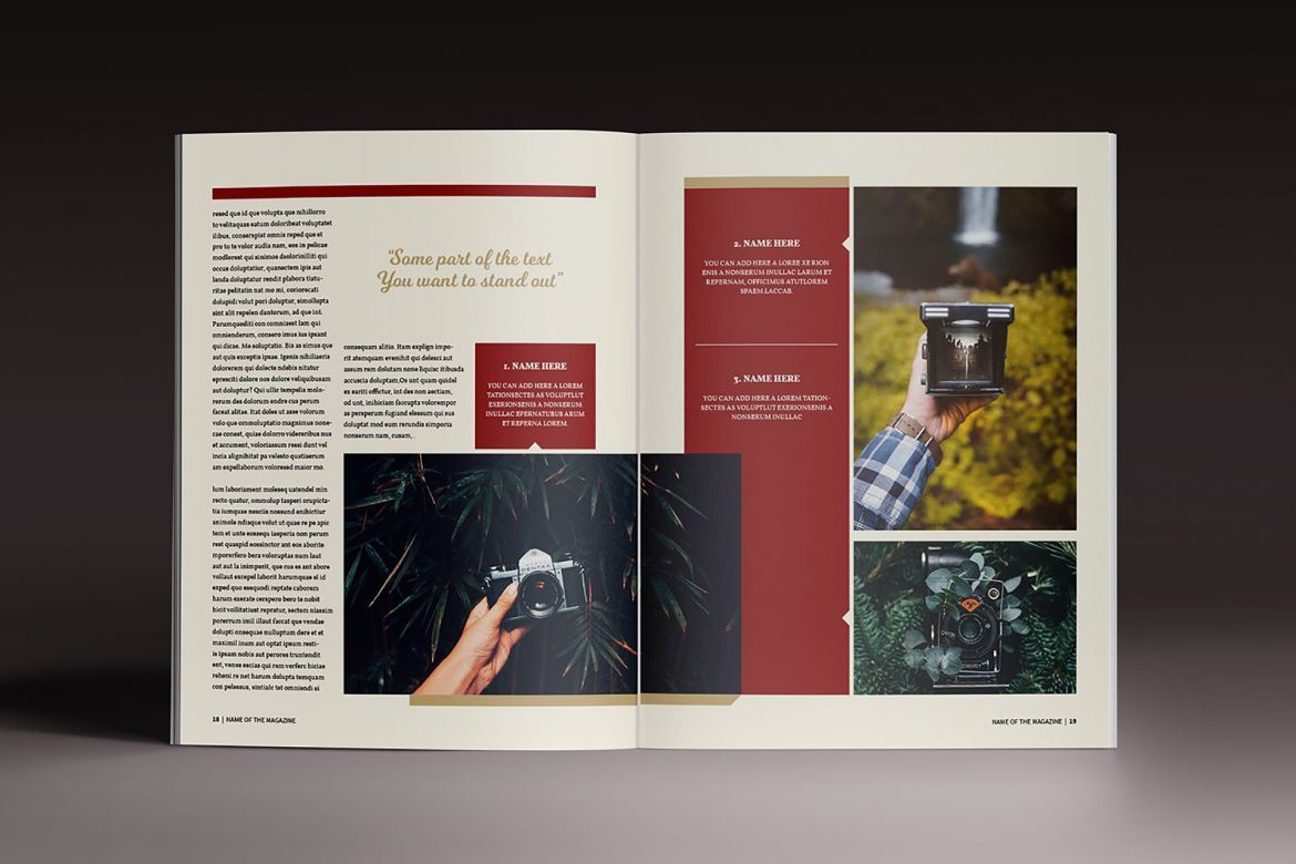 The Marshal Magazine Template - view 12