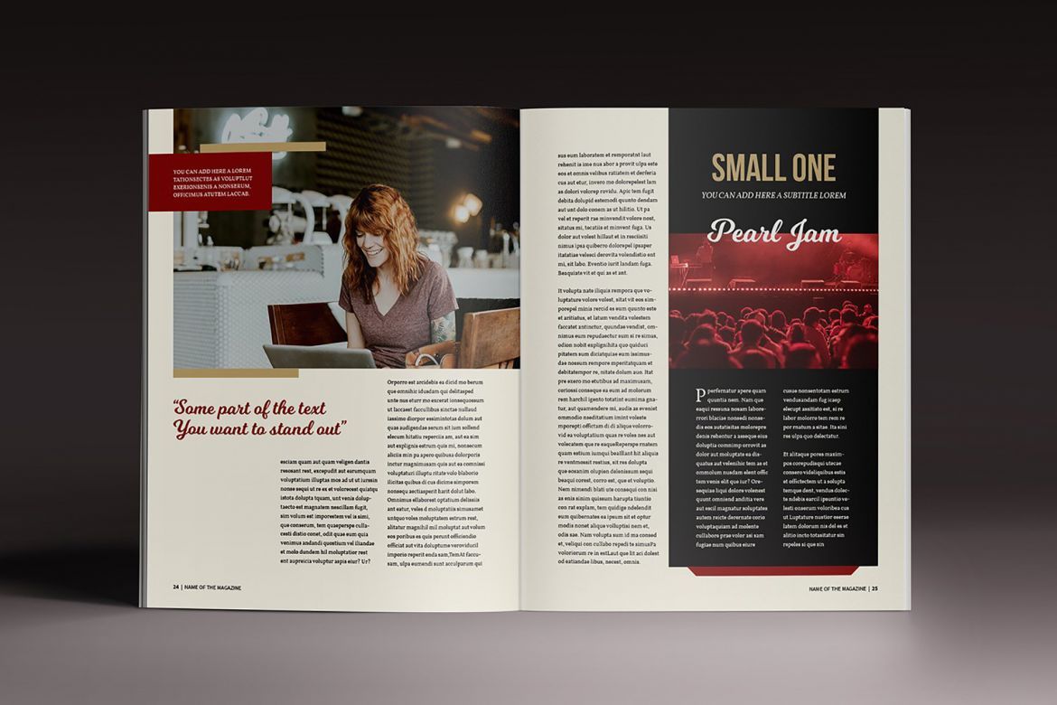 The Marshal Magazine Template - view 14