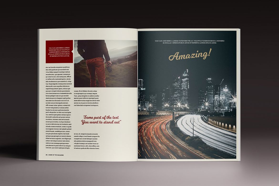 The Marshal Magazine Template - view 17