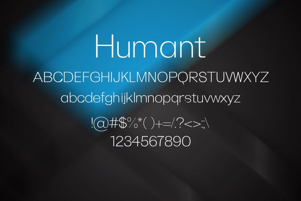 Humant Font alternate