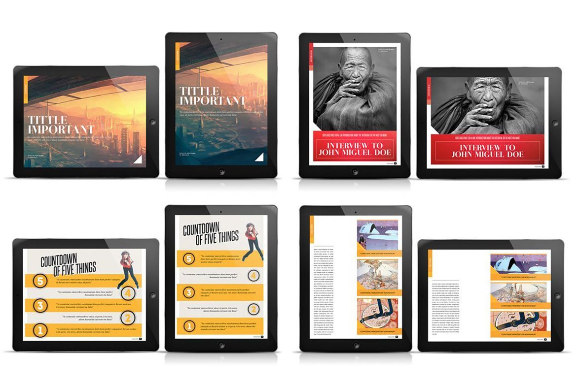 Design Magazine 2 for Tablet - view 4